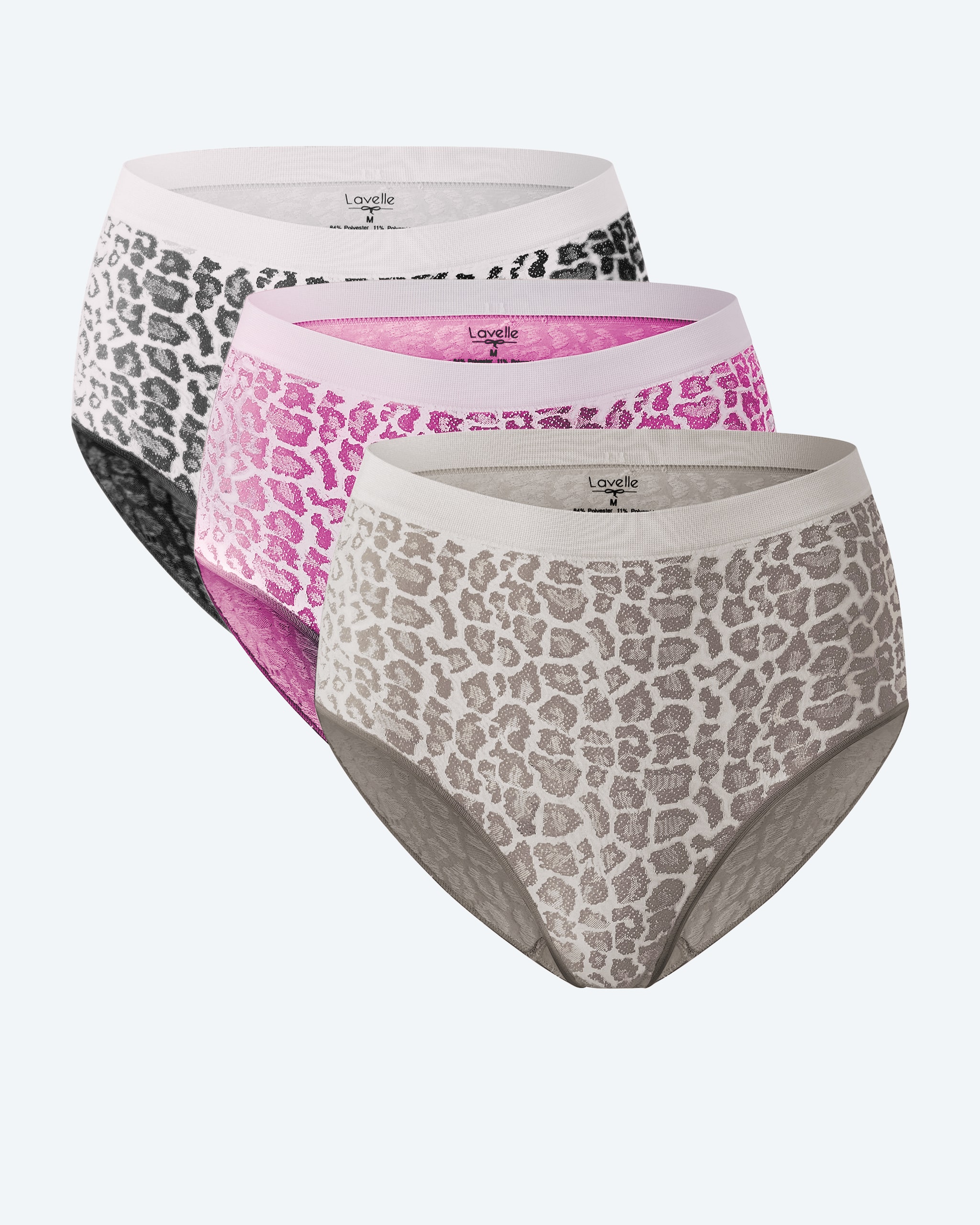 Produktabbildung für Seamless Slips "Leopard", 3er Pack