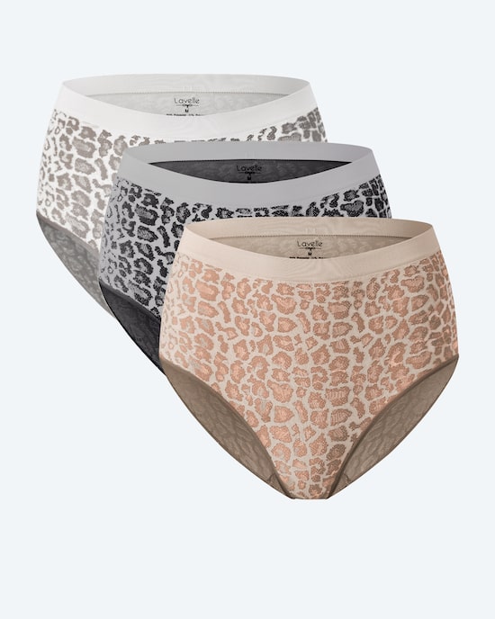 Produktabbildung für Seamless Slips "Leopard", 3er Pack