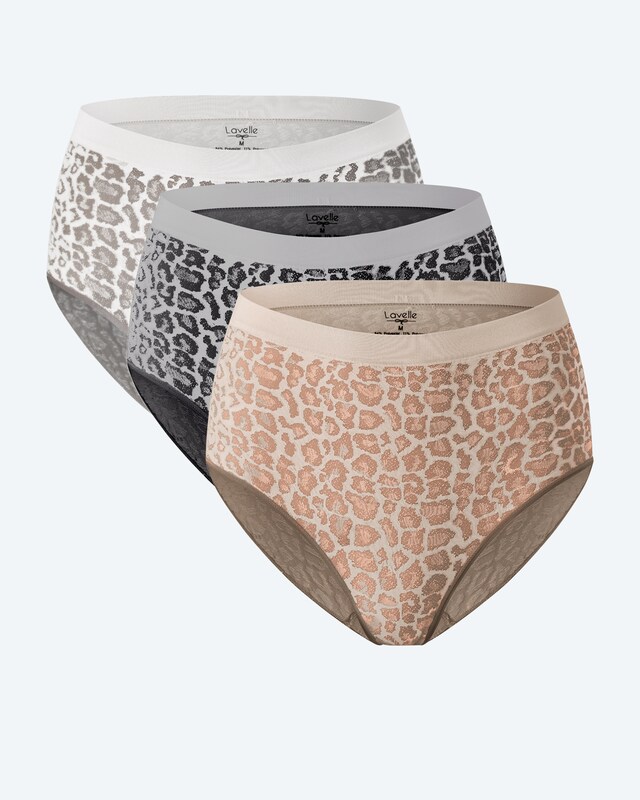 Seamless Slips "Leopard", 3er Pack