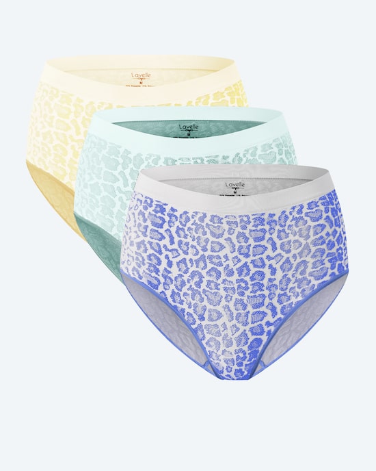 Produktabbildung für Seamless Slips "Leopard", 3er Pack