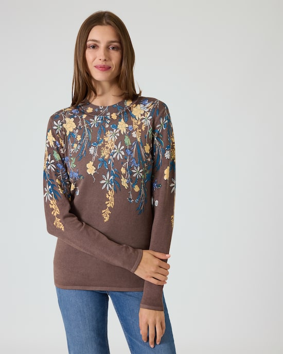 Produktabbildung für Pullover "Blumenzauber"