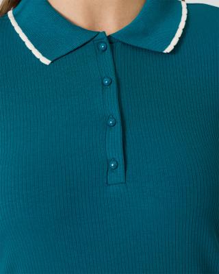 Shirt mit Kragendetail