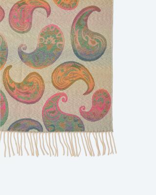 Schal mit Paisley-Jacquard