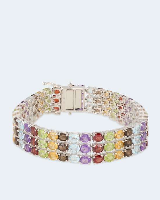 Produktabbildung für Armband mit Edelstein-Mix