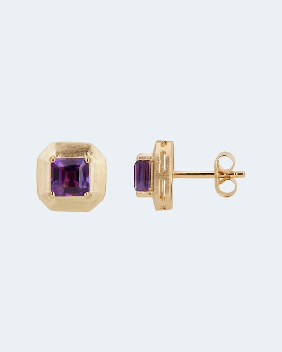 Produktabbildung für Ohrstecker mit Amethyst