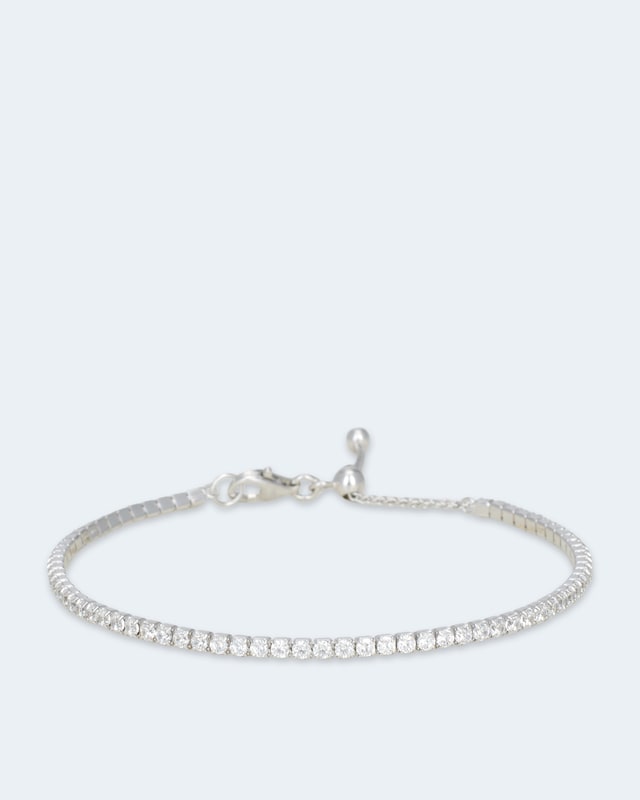 Tennis-Armband mit Zirkonia