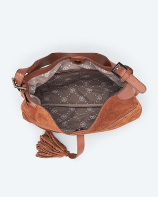 Produktabbildung 12 für Beuteltasche in Velours-Optik