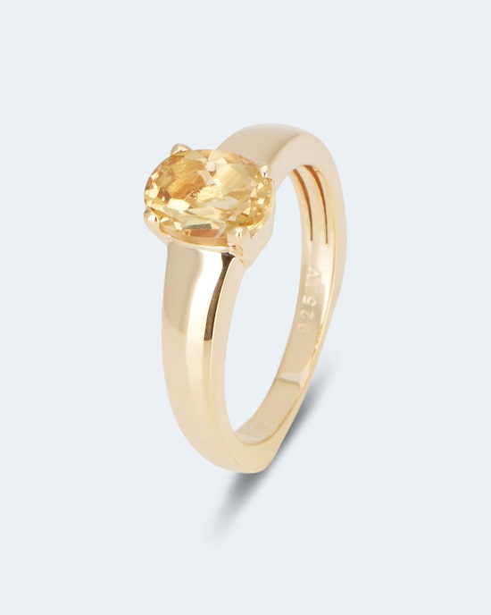 Produktabbildung für Ring mit Goldberyll