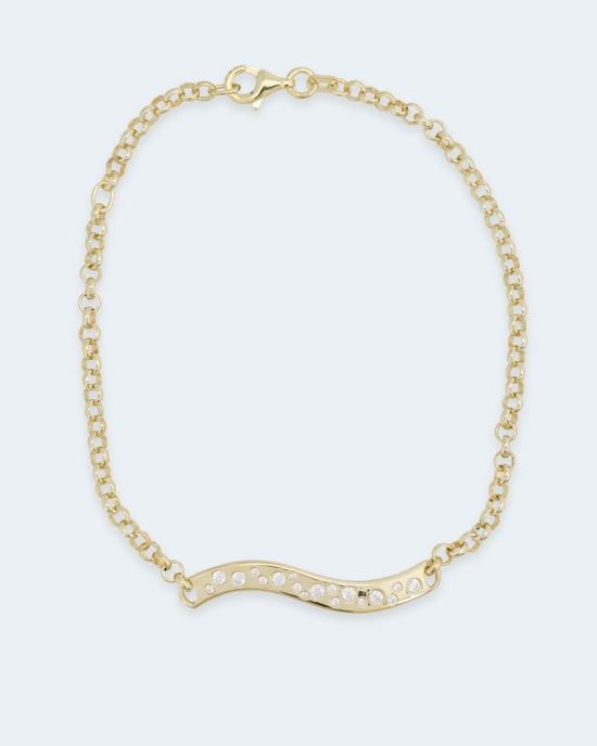 Produktabbildung für Brillant-Armband ca. 0,23 ct