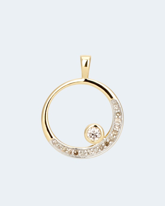 Produktabbildung für Diamant-Anhänger 0,30 ct