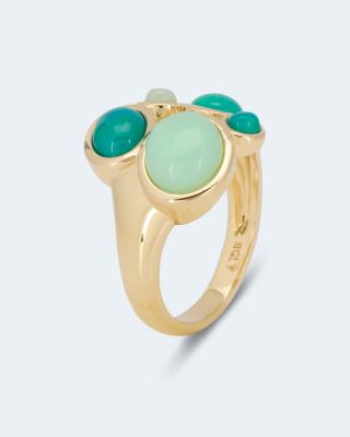 Ring mit Multi-Opal