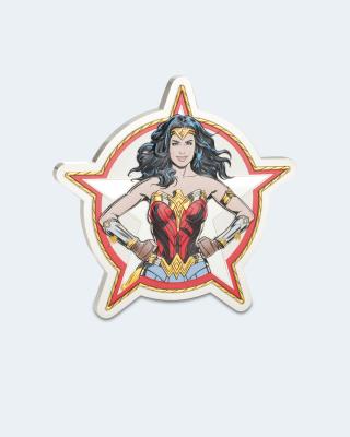 Silbermünze Wonder Women