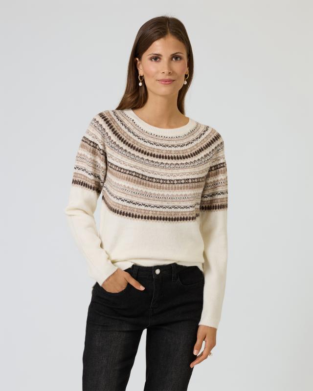 Pullover mit Norwegermuster