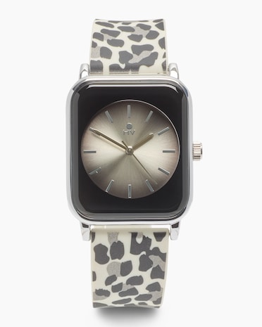 Produktabbildung für Damenuhr mit Silikonarmband