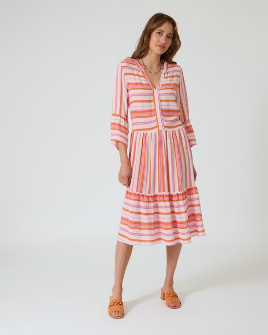 Produktabbildung für Tunika-Kleid mit Ethnodruck