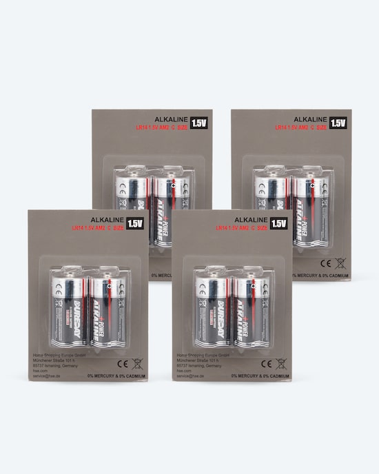 Produktabbildung für Batterien-Set 8tlg. Typ C