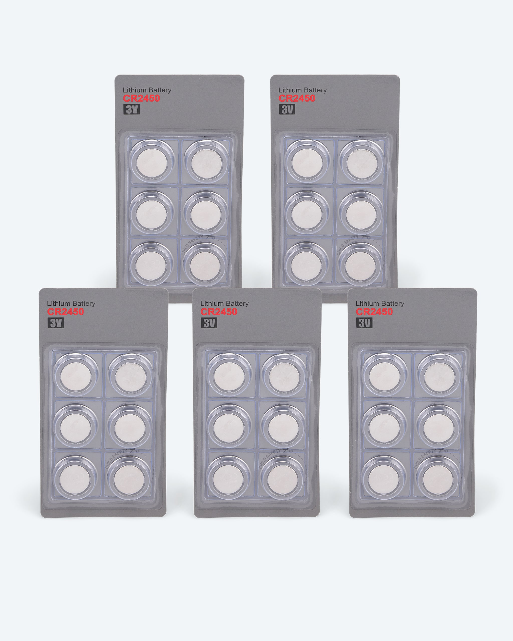 Produktabbildung für Batterien-Set 30tlg. Typ CR2450