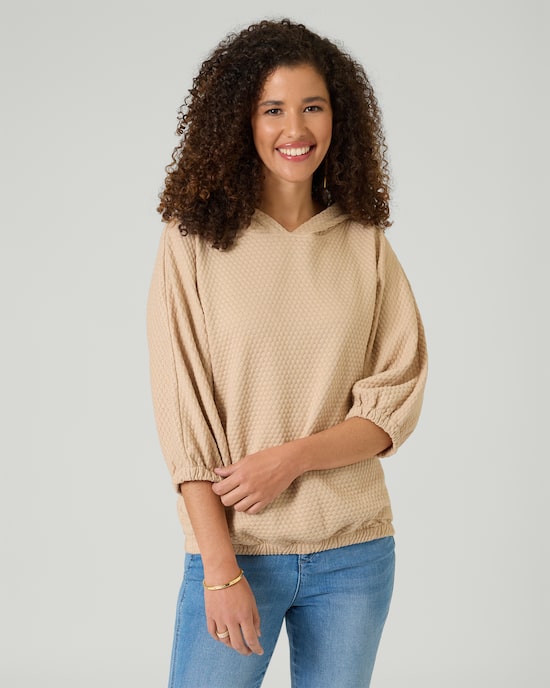 Produktabbildung für Shirt mit Kapuze