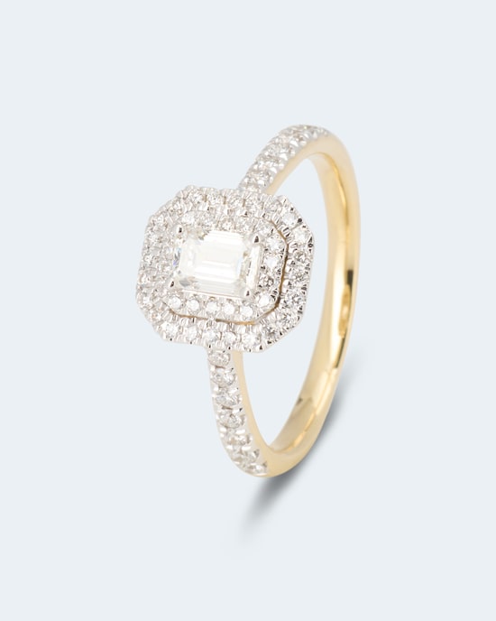 Produktabbildung für Brillantring mit Diamant 0,75 ct