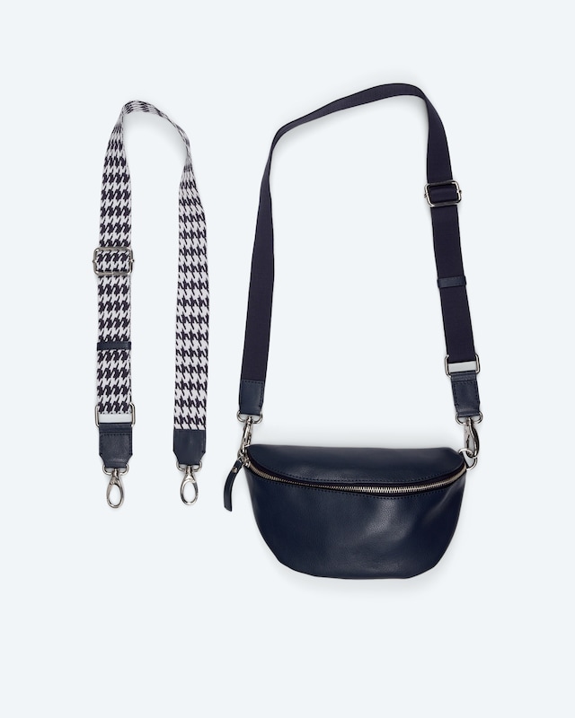 Leder-Gürteltasche mit Wechselriemen