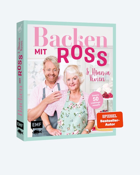 Produktabbildung für Buch-Set "Backen mit Ross Antony und Mama Vivian", 3tlg.