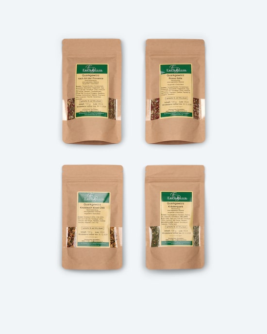 Produktabbildung für Quarkgewürze-Mix, 4tlg.