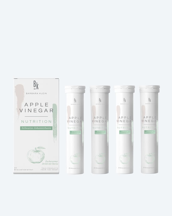 Produktabbildung für Apple Vinegar, 4x 20 Brausetabletten