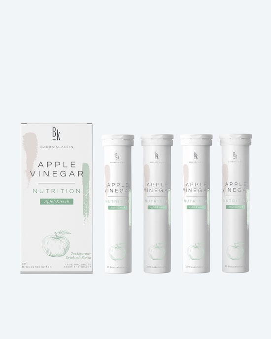 Produktabbildung für Apple Vinegar, 4x 20 Brausetabletten