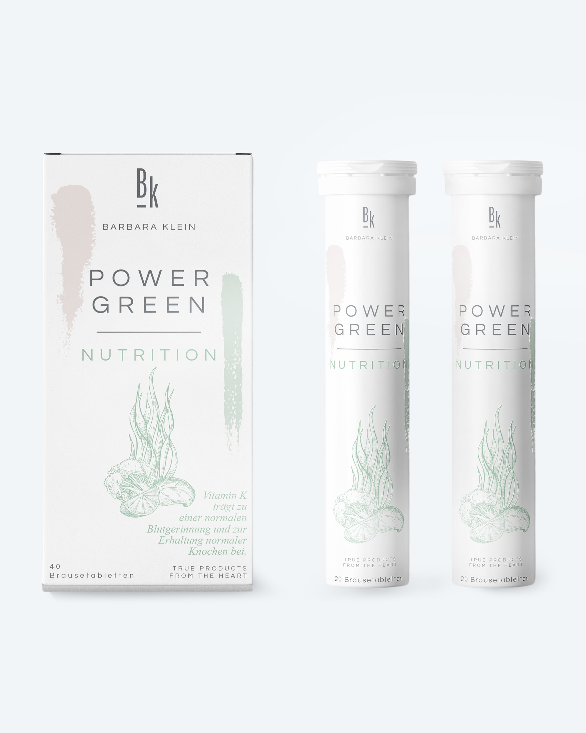 Produktabbildung für Powergreen, 2x 20 Brausetabletten