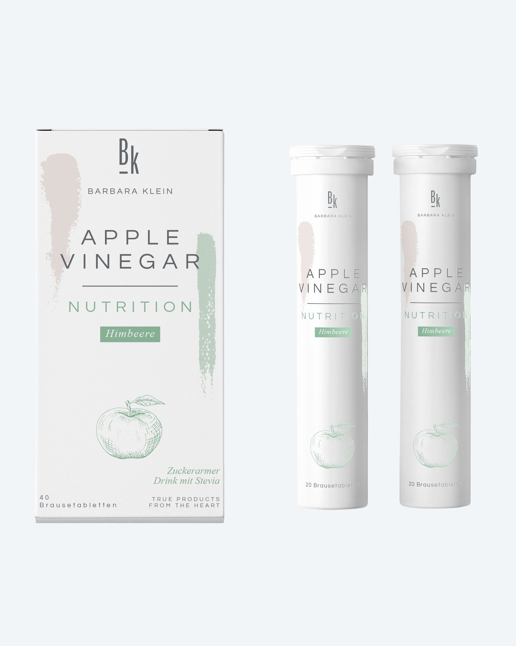 Produktabbildung für Apple Vinegar, 2x 20 Brausetabletten