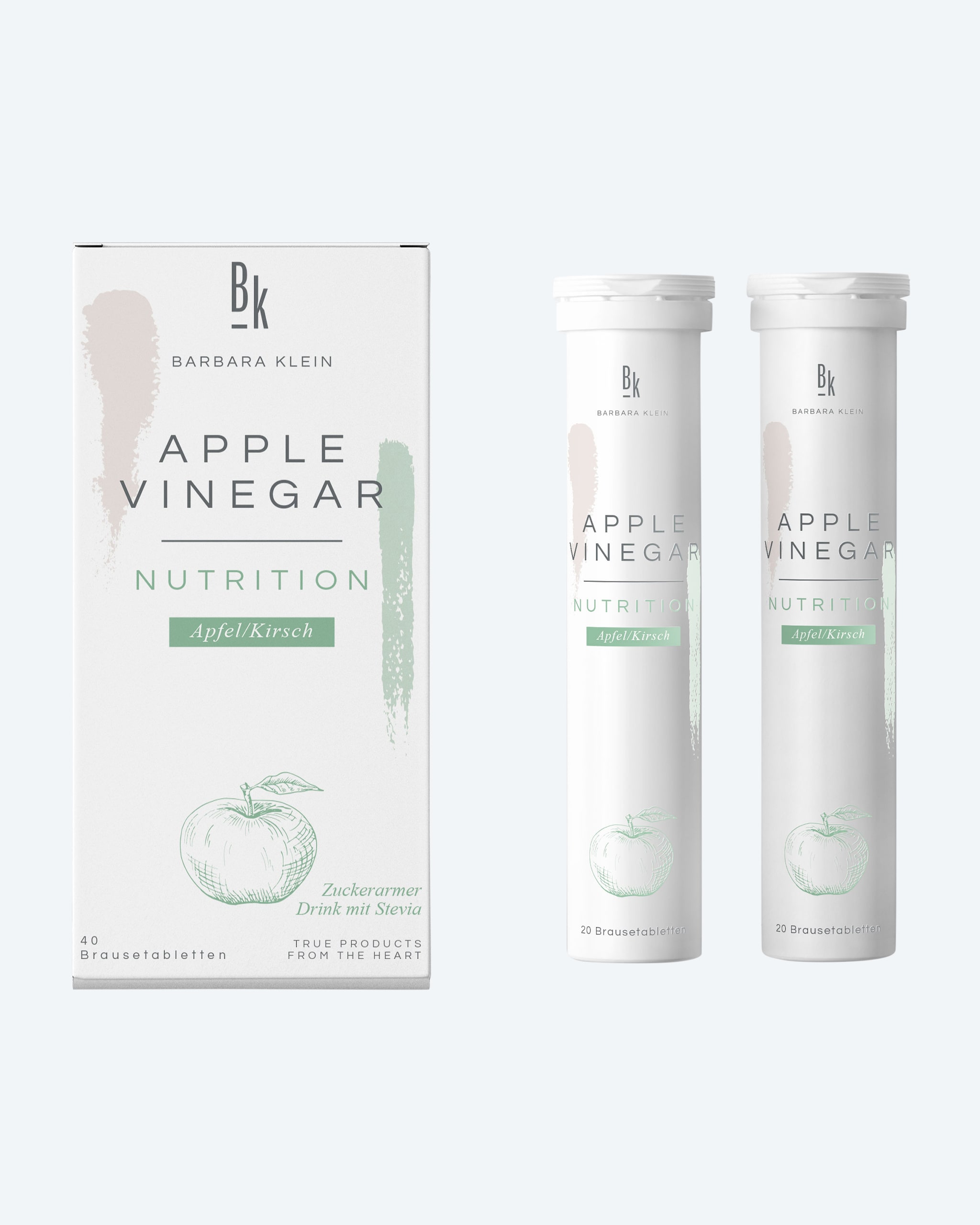 Produktabbildung für Apple Vinegar, 2x 20 Brausetabletten