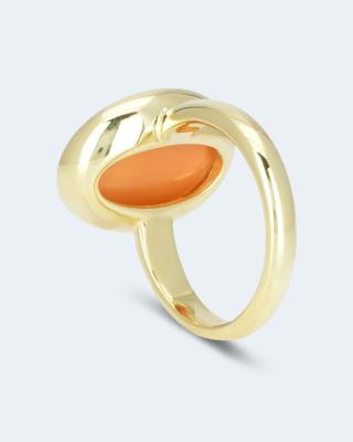 Ring mit Opal-Triplette