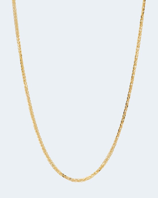 Produktabbildung für Zopfkette in Gold 585