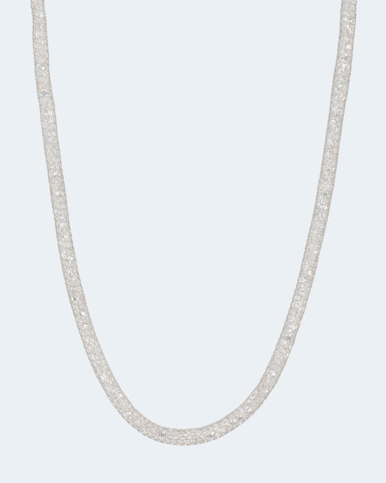 Produktabbildung für Flechtcollier mit Zirkonia