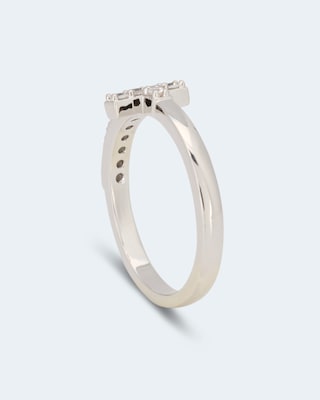 Produktabbildung 5 für Ring "Kreuz" mit Zirkonia