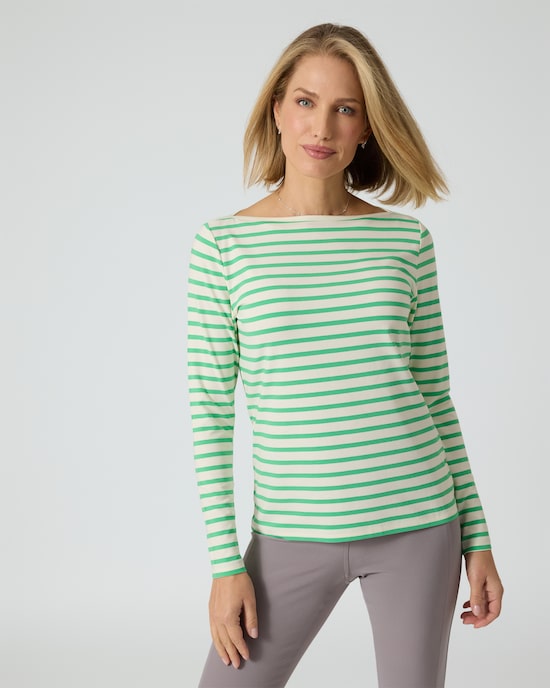 Produktabbildung für Shirt mit Streifen