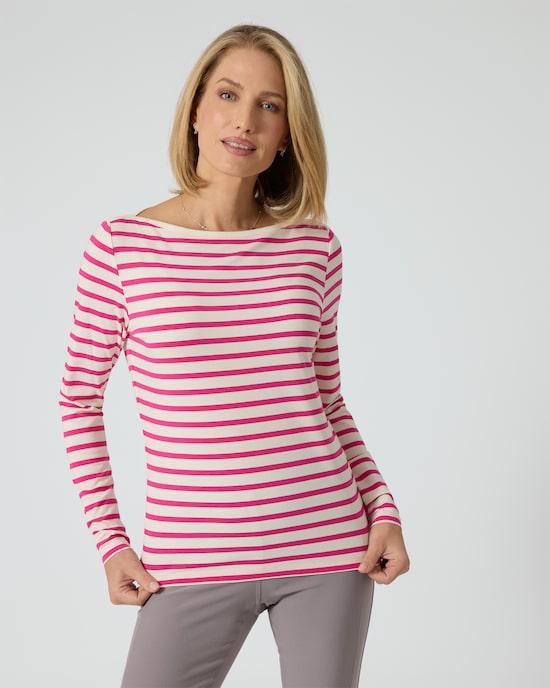 Produktabbildung für Shirt mit Streifen
