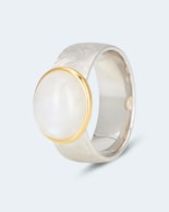 Produktabbildung für Ring mit Rainbow Mondstein