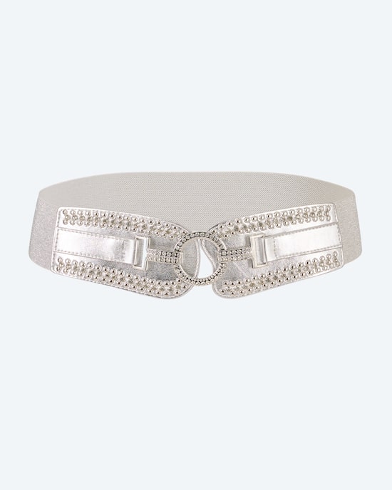 Produktabbildung für Stretchgürtel mit Strass