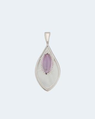 Clipanhänger mit Amethyst