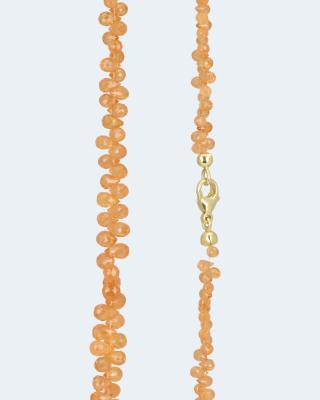 Collier mit Mandarin-Granat