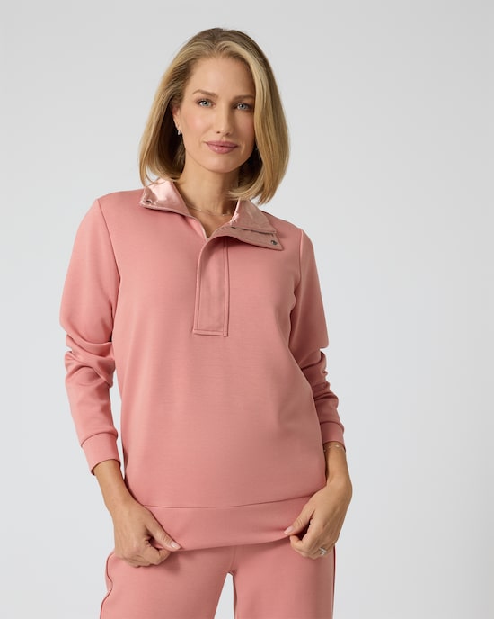 Produktabbildung für Soft-Sweat-Pullover mit Satinband