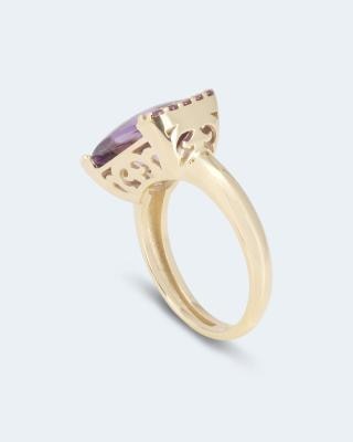 Ring mit Amethyst