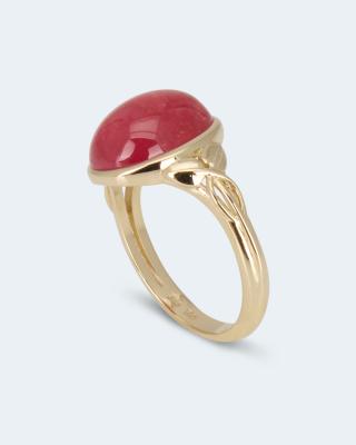 Ring mit Ruby Rhodonit