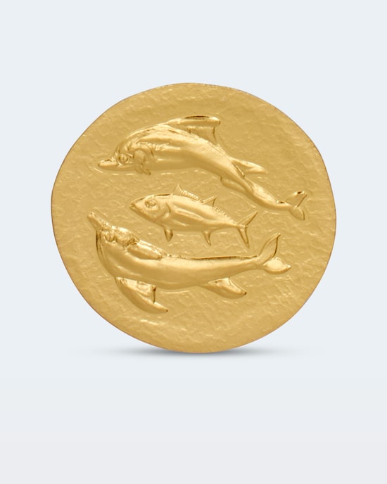 Produktabbildung für Goldmünze Dolphins & Tuna Cyzicus 2022