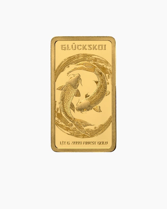 Produktabbildung für Goldmünzbarren Koikarpfen 2024