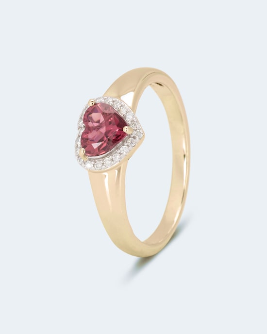 Produktabbildung für Ring mit Turmalin & Brillanten