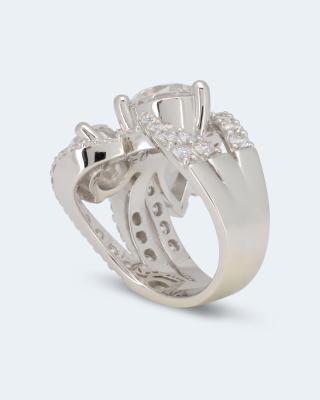 Ring mit Zirkonia