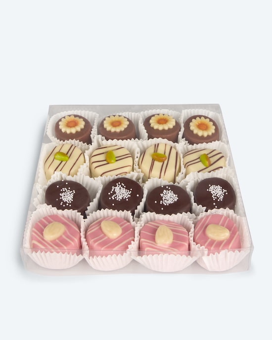 Produktabbildung für Petits Fours, 16 Stück, 500 g