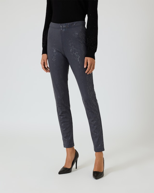 Thermohose mit Schlangen-Print